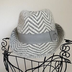 Scala Pronto Polyester/Wool Blend Gray Hat
